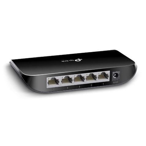 SWITCH TP-LINK 5 PUERTOS ESCRITORIO 10/100/1000 (TL-SG1005D) - TL-SG1005D-1