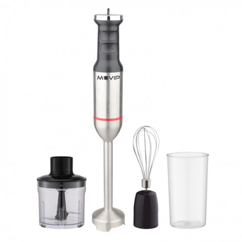 BATIDORA DE MANO INOX 1700W +...