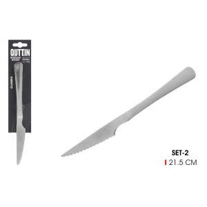 SET 2 CUCHILLOS CARNE 21.5CM CLASSIC...