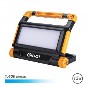 FOCO LED RECARGABLE 15W 1400LM LUZ...