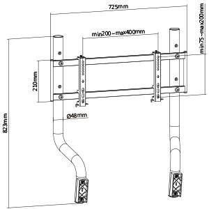 SOPORTE TELEVISOR HASTA 32"-50"...