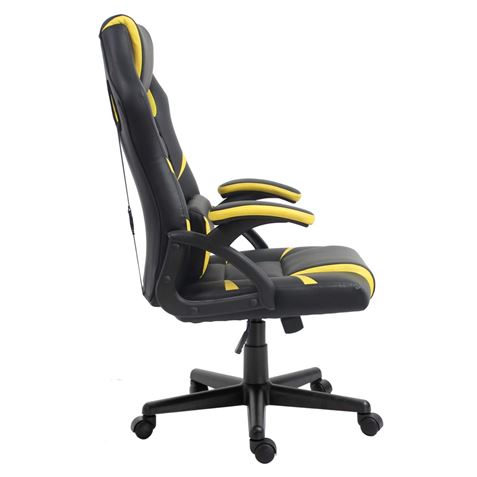 SILLA GAMING GM1000 NEGRO/AMARILLO MUVIP - MV0263-1