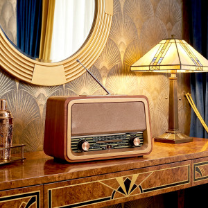RADIO VINCENT AM/FM JB-120 BT USB...